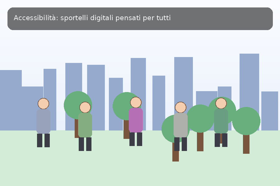 Illustrazione: famiglia con tempo libero